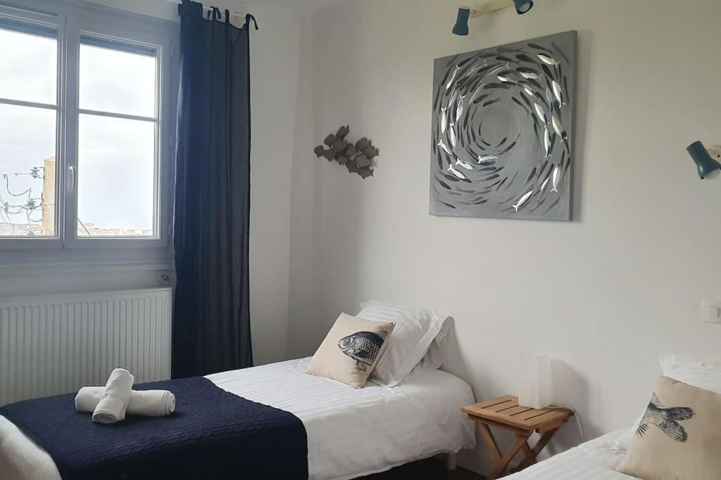 Maison De Charme Avec Vue Mer ทรูวิลล์-ซูร์-แมร์ ภายนอก รูปภาพ